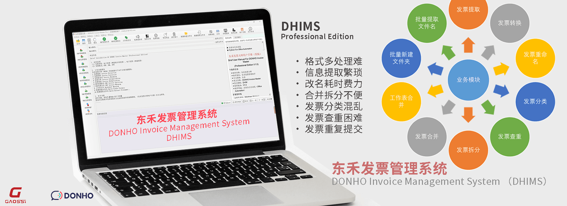 DHIMS东禾发票管理系统1920x700